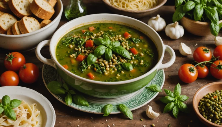 recette de la soupe de pistou